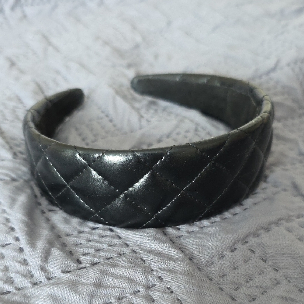 💚5/$20💚Quilted Black Headband